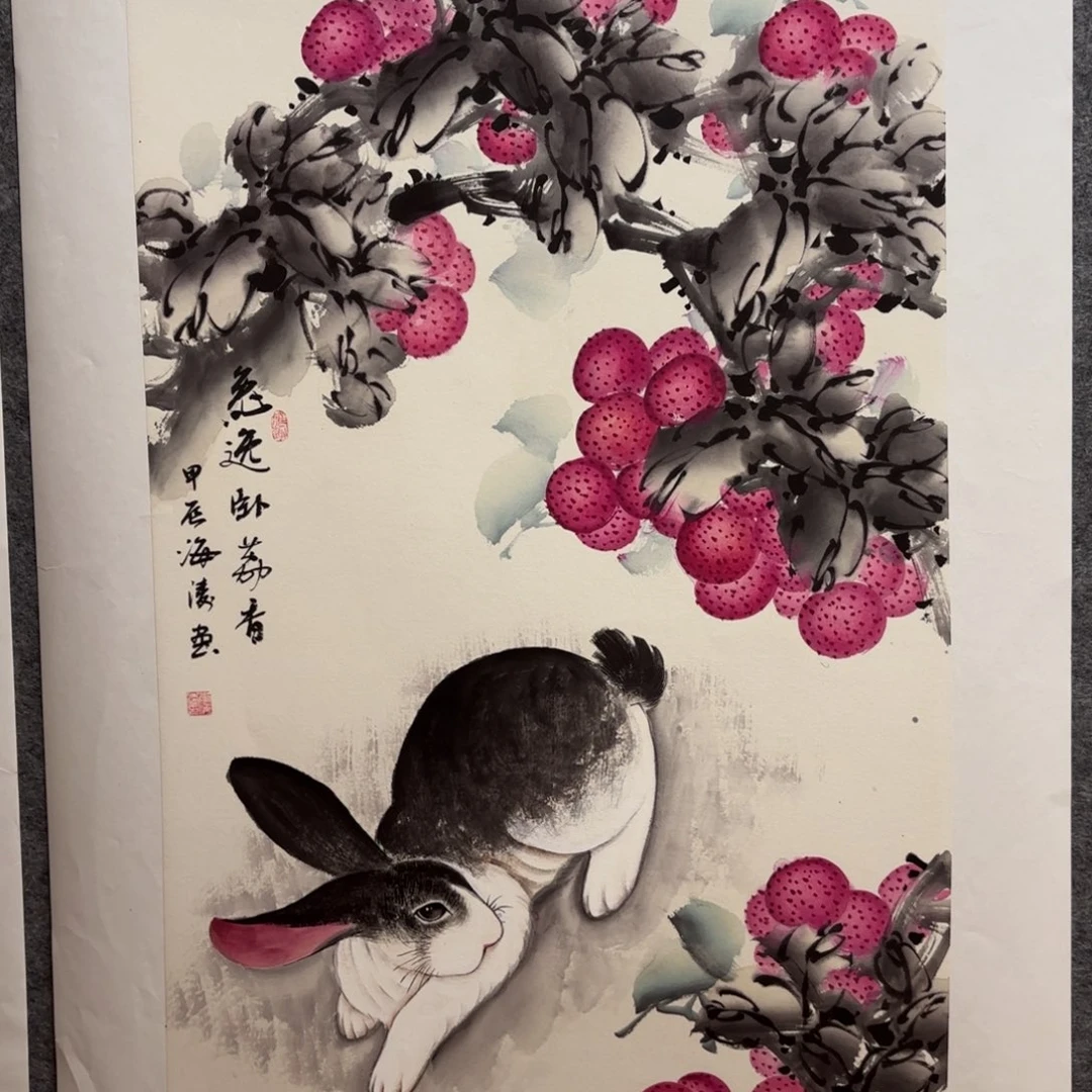 国画国画李海涛画芯100✖️50