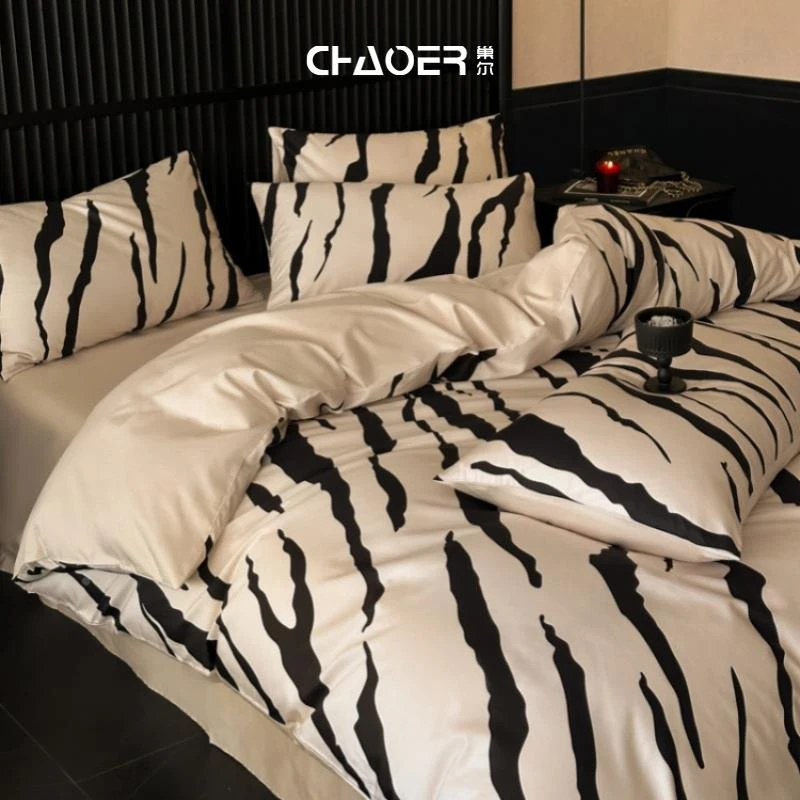 巢尔高级感轻奢四件套全棉纯棉2025新款卧室高档床单被套床上用品