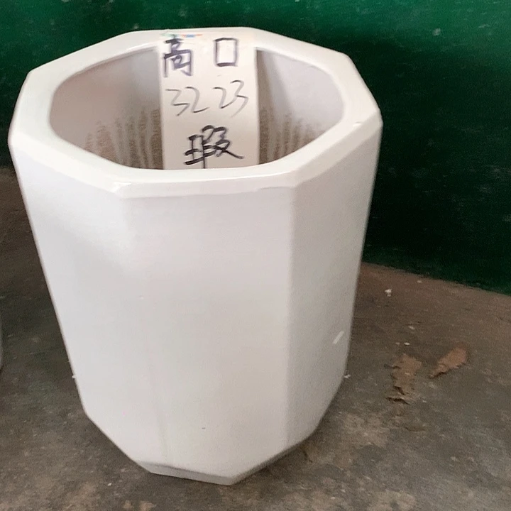 花盆陶瓷的制作中号
