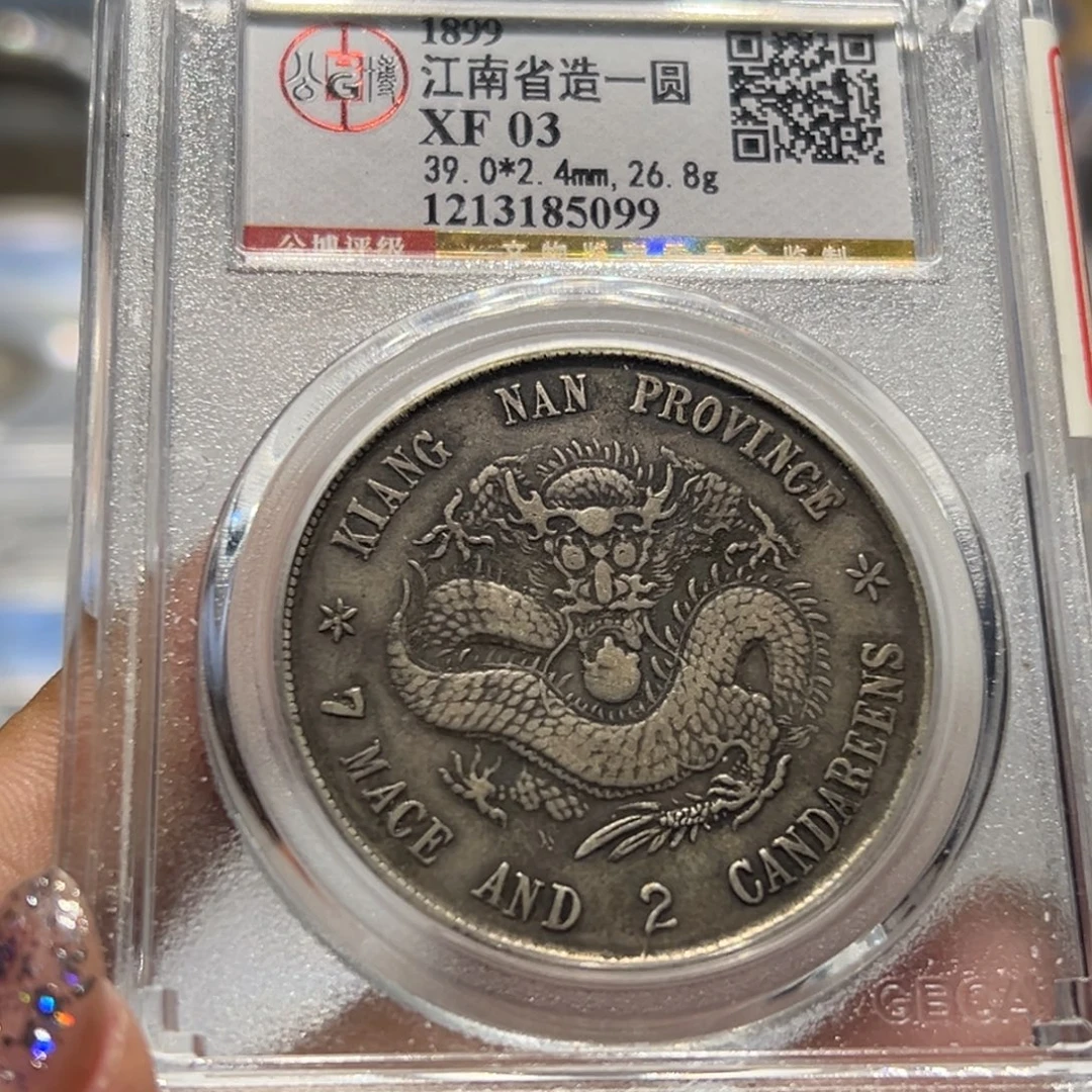 猫****银原味江年己亥老银元5099