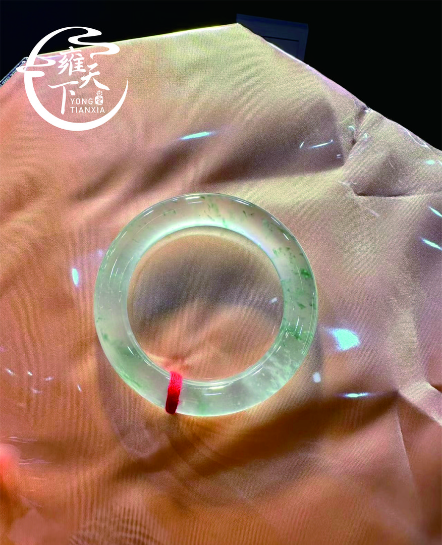 【雍天下】天然A货收藏级翡翠手镯多样性发一件