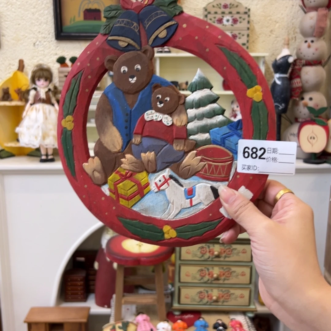 木清！外贸出口样品挂件摆件微瑕682