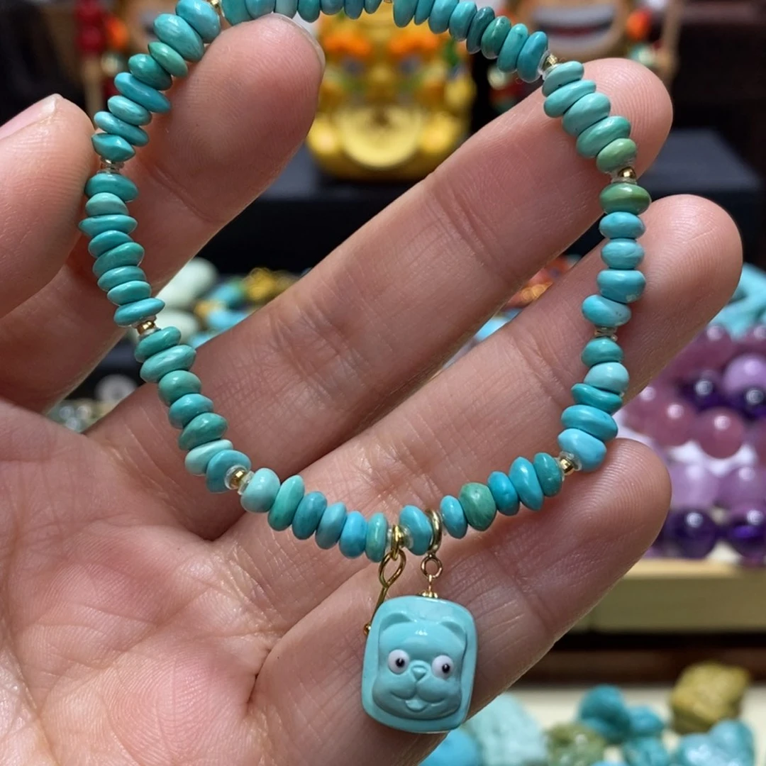 绿松石配饰未镶嵌