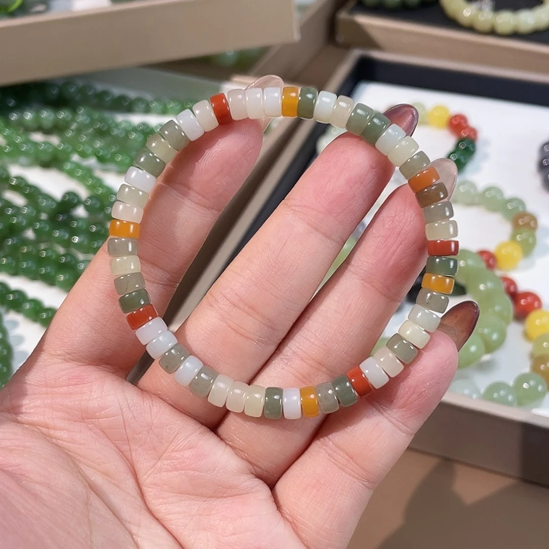 和田玉手链未镶嵌