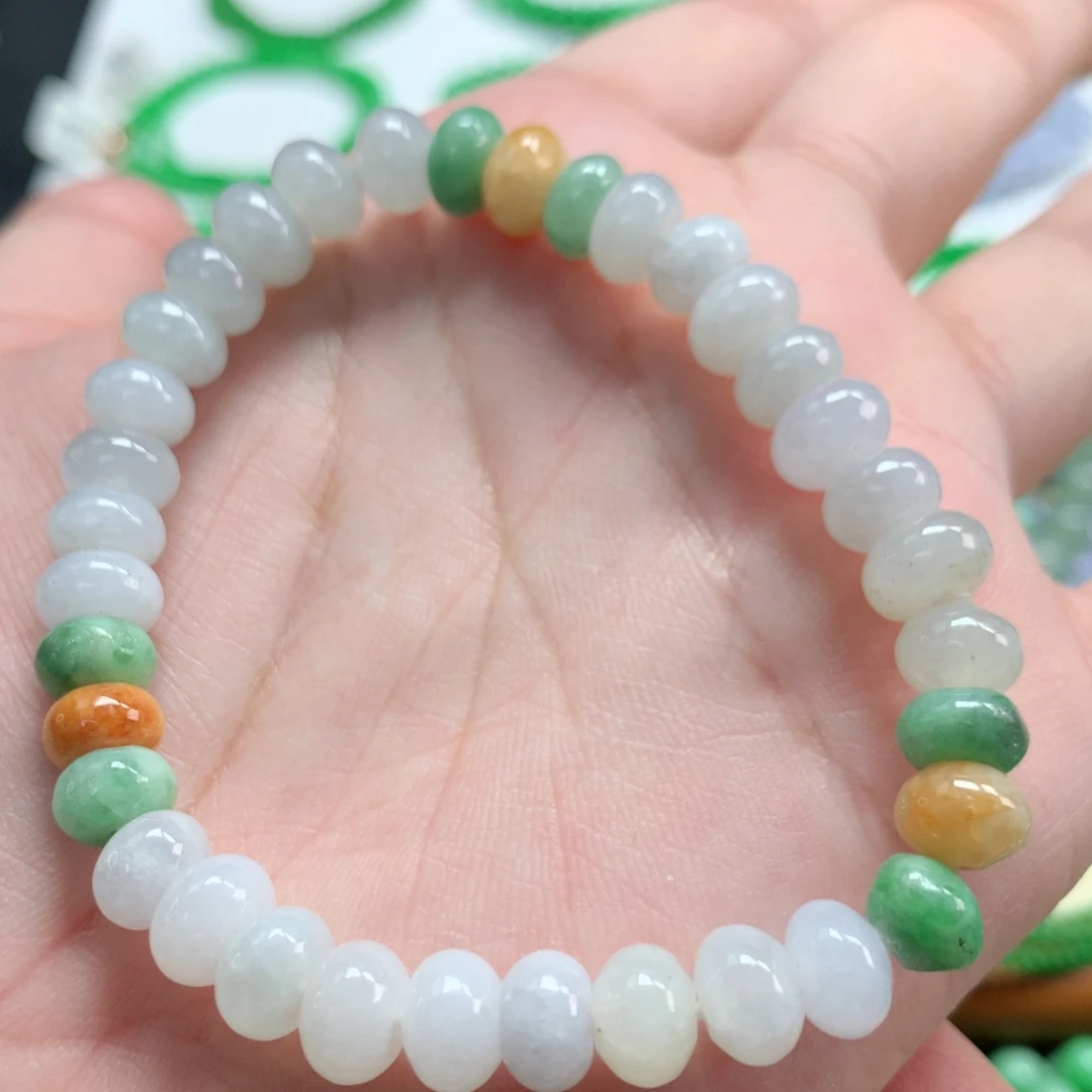 翡翠未镶嵌手链翡翠