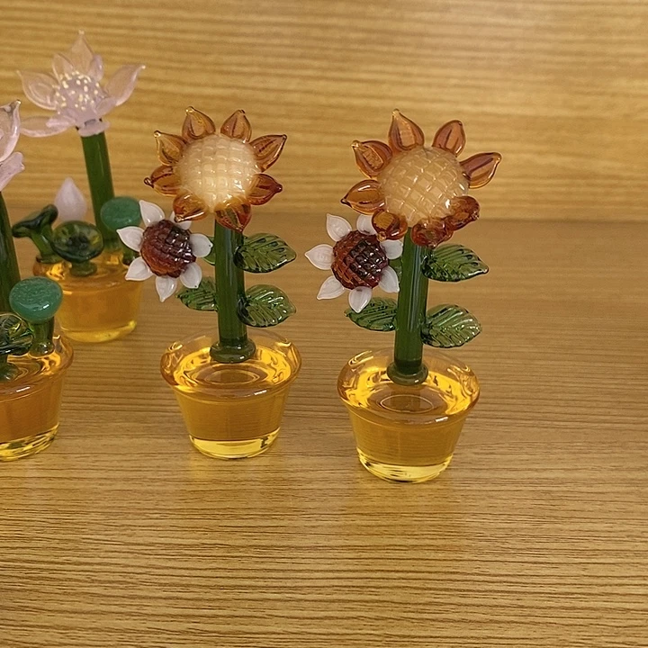 手工艺品琉璃向日葵