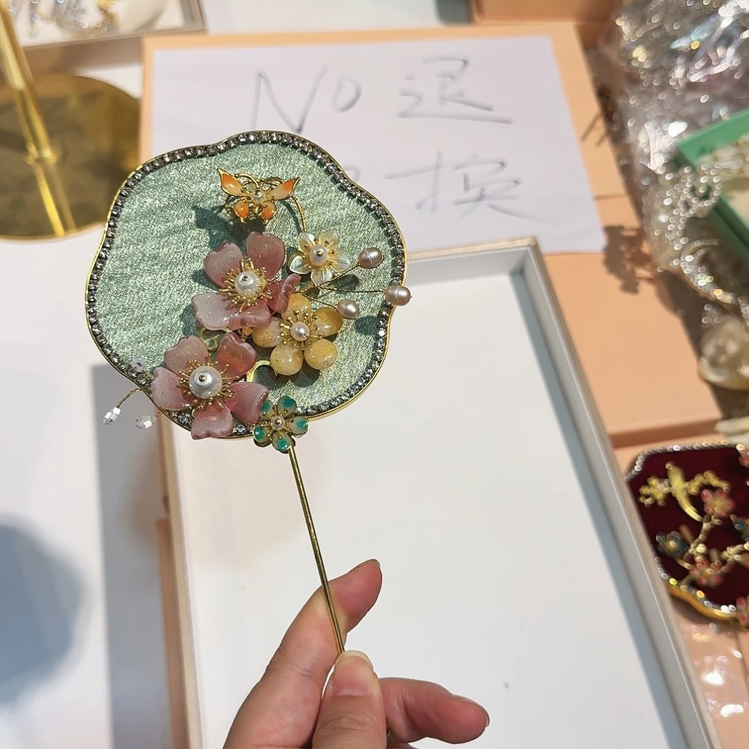 硅胶团扇小众团扇