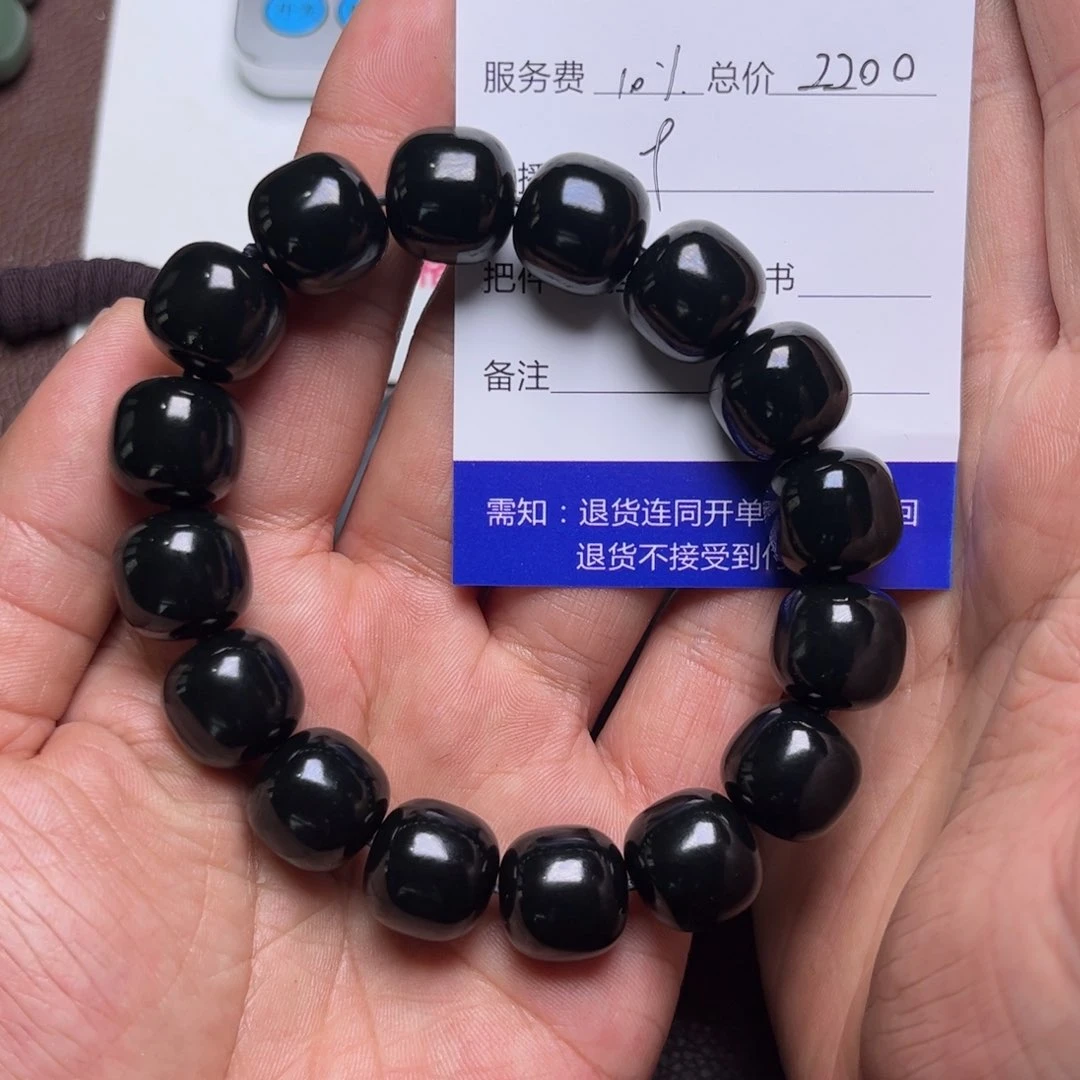 和田玉手链未镶嵌茂**春