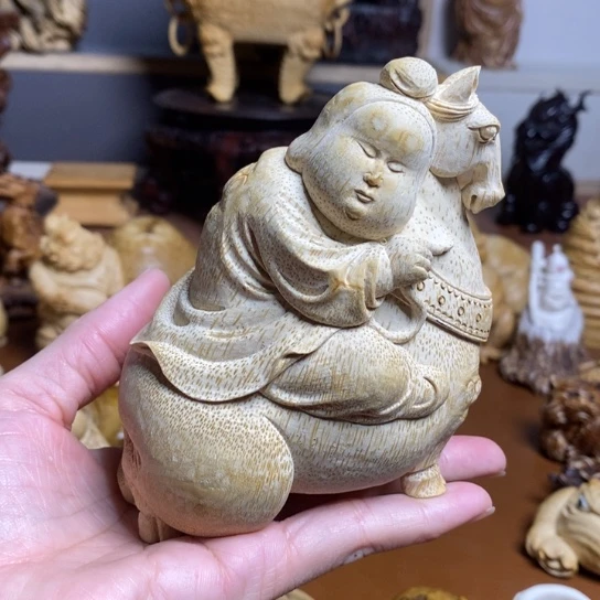 文***️竹根付手工制作摆件手把新品福利