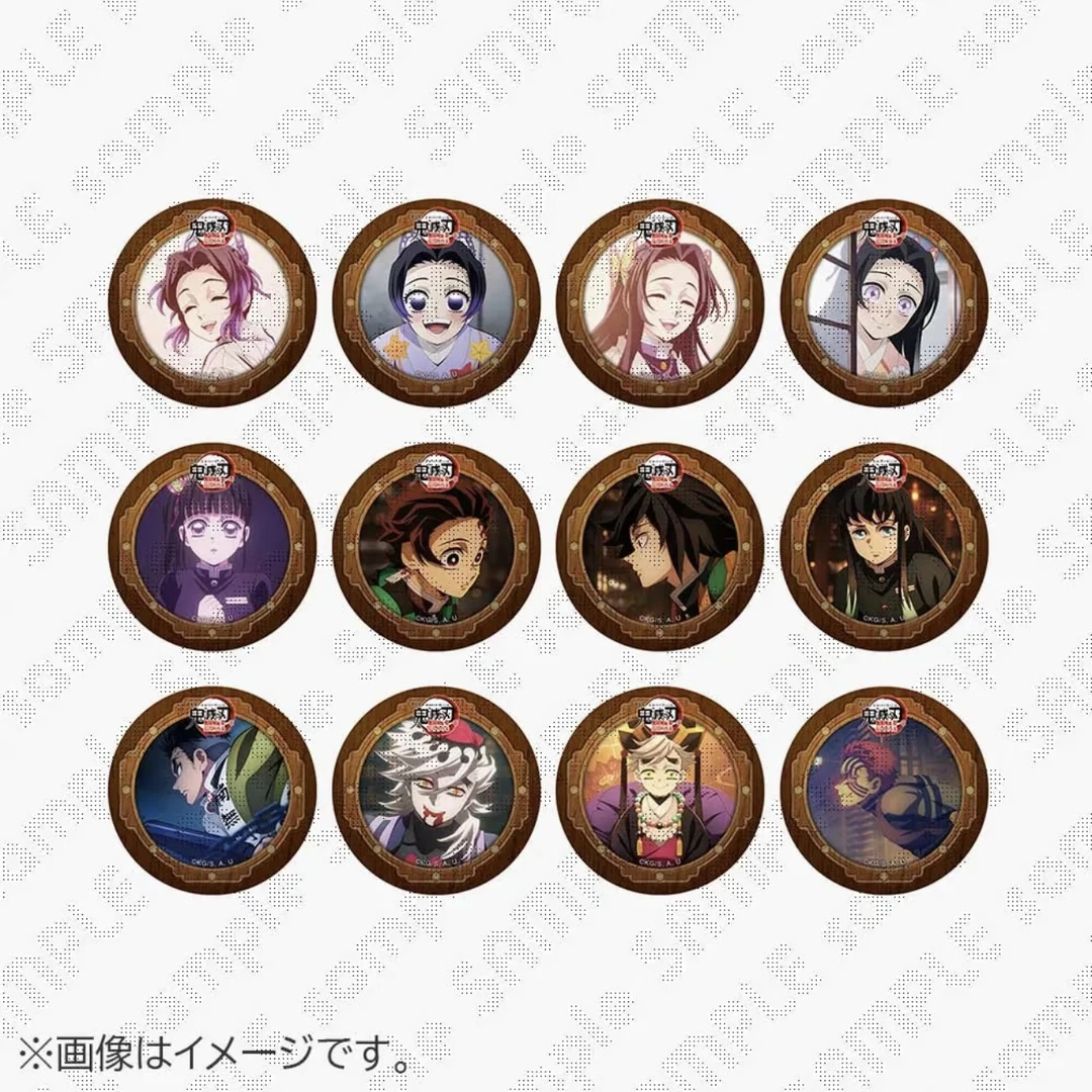 【鬼灭】鬼灭之刃无限城篇 cafe二期吧唧（盲盒散池）