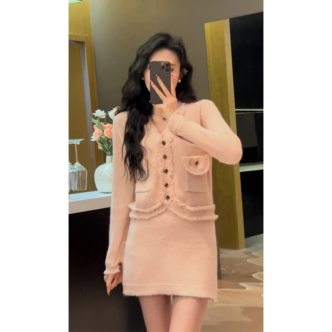 【青苍】法式气质时尚套装