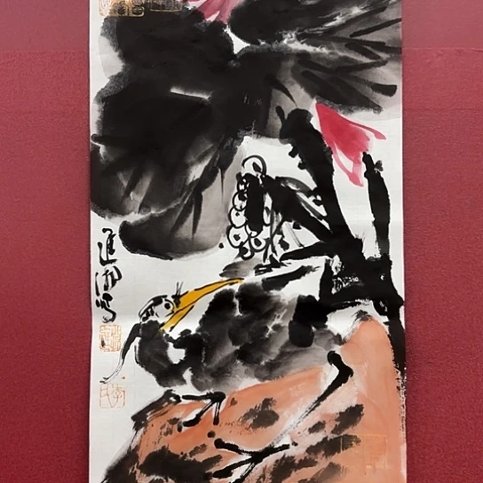 国画我们都是好孩子呀我也是这样