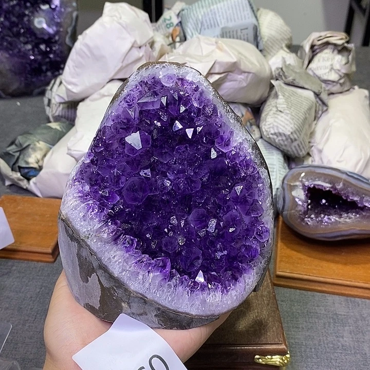 未镶嵌珠宝半成品紫晶