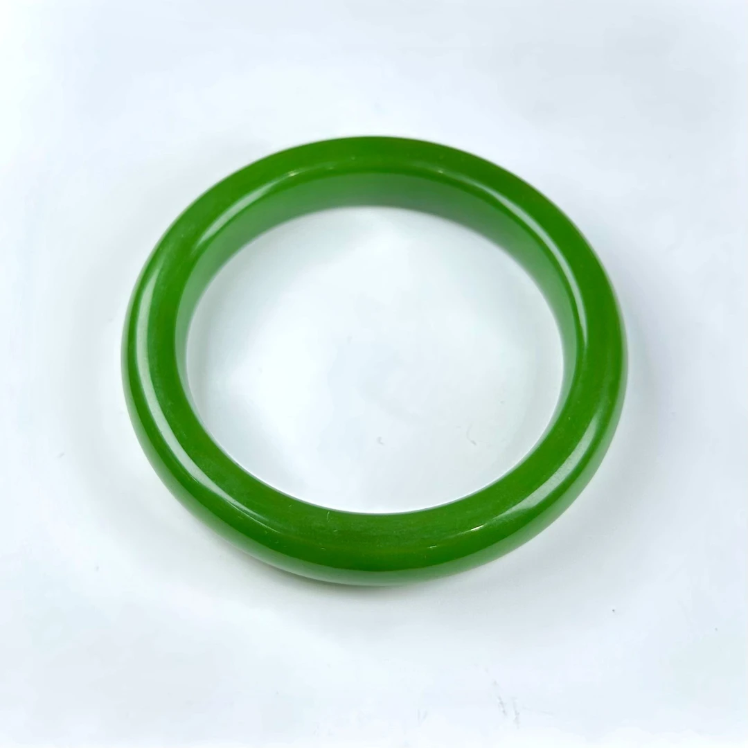 【超星专属】W046 精美菜菠绿手镯 多样性发其一