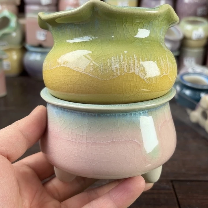 红陶量货/口8-10高深浅搭配发4个