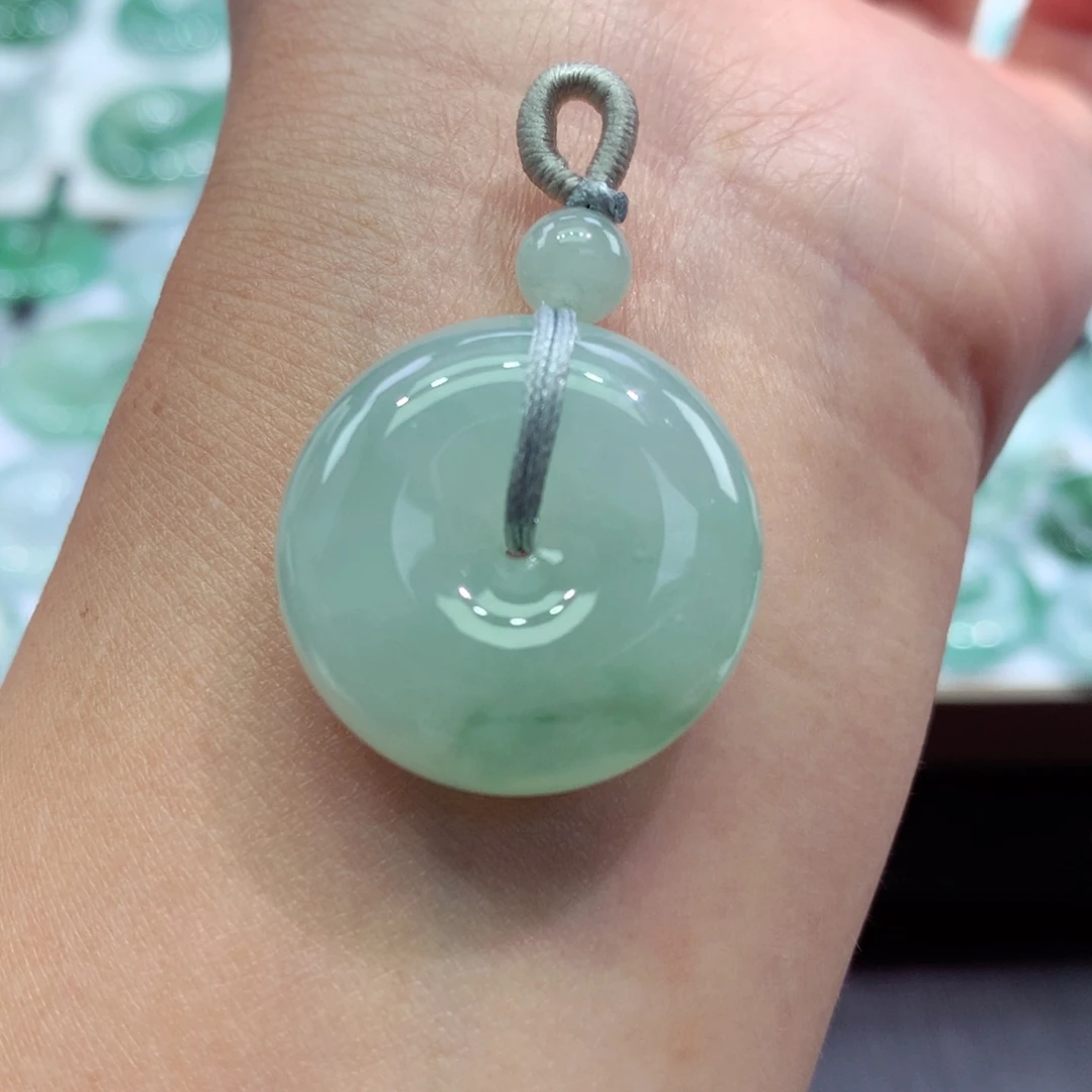 颈饰未镶嵌翡翠4尺寸23.7*9.9