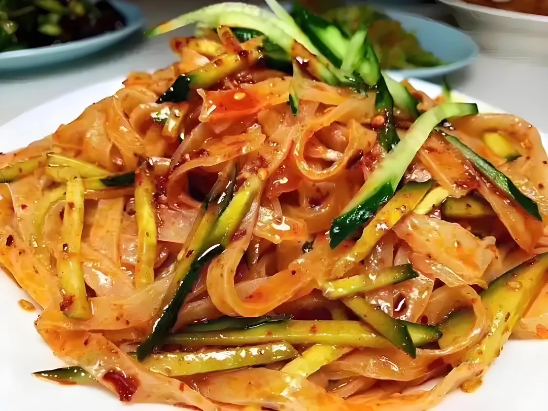 陇县李云擀面皮真空装