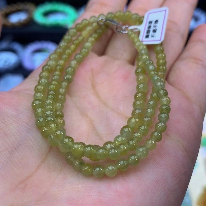 未镶嵌手链翡翠翡翠