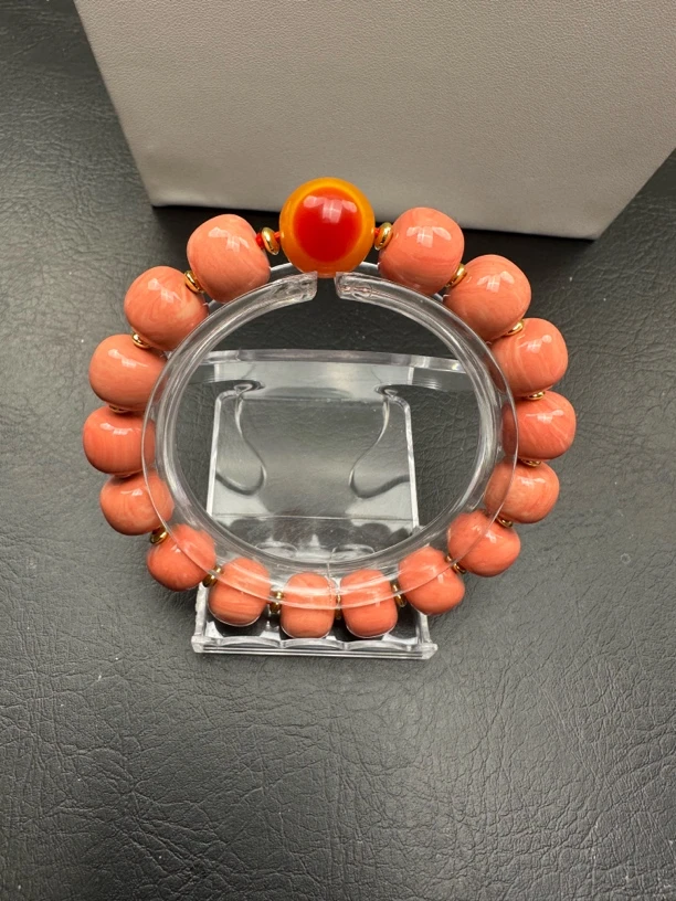 粉色时尚手串12mm B881