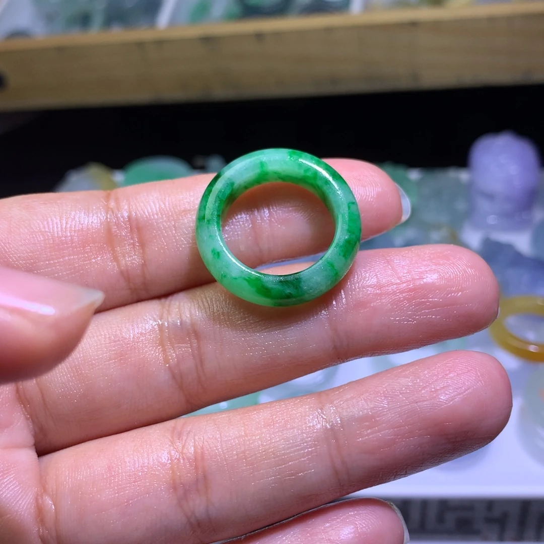 宁***儿定制翡翠未镶嵌毛