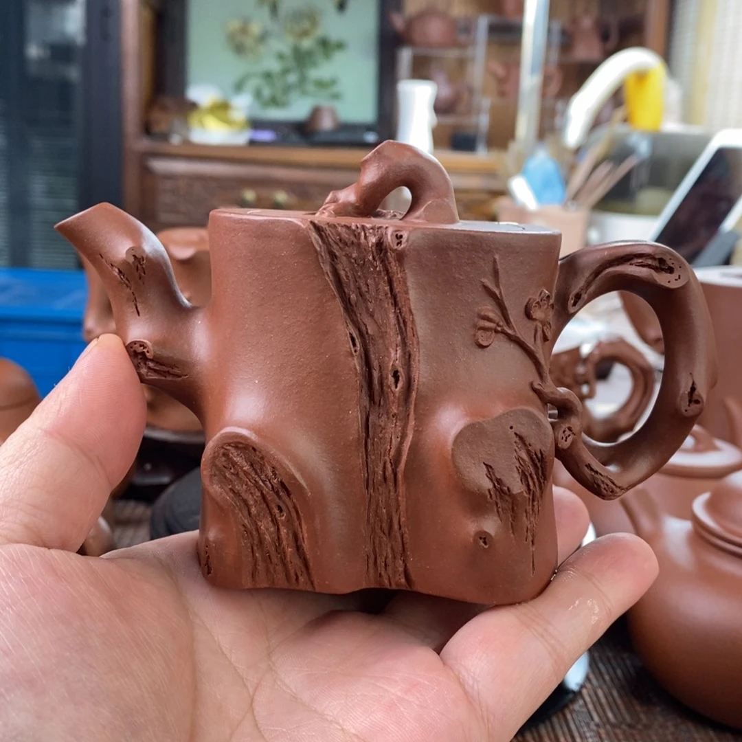 五***哥紫砂茶壶全手工高梅桩