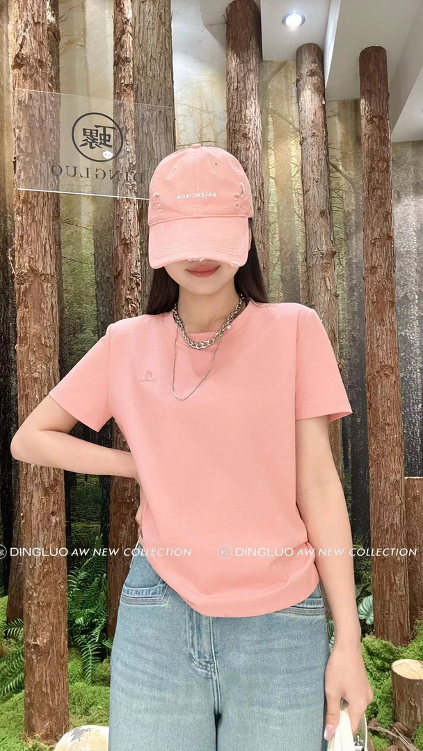 2025年新款女装欧货短袖时尚百搭96453