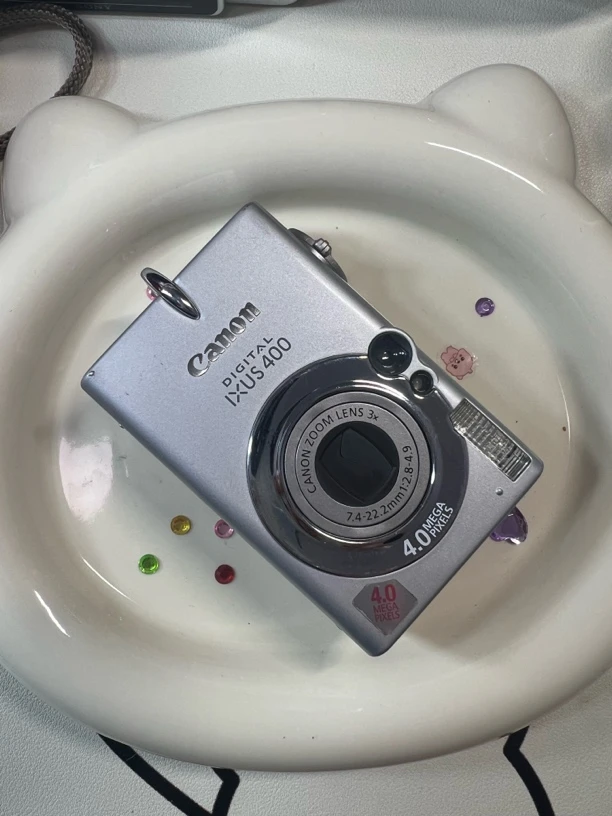 9新 Canon/佳能 ixus400 冷白皮氛围感 二手商品no退换