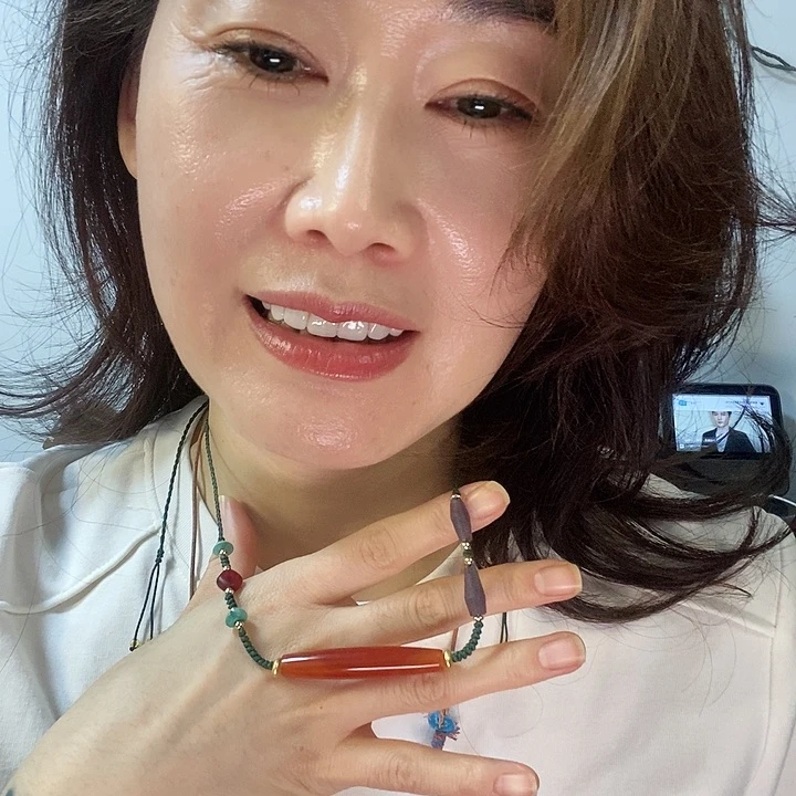 铁合金石英石手链项链手链
