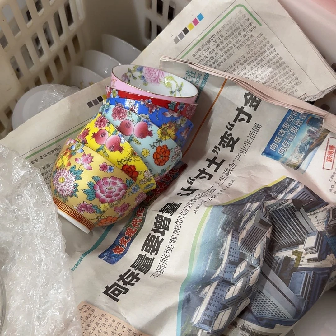 李***停5盒稍微大一点一个小粉杯