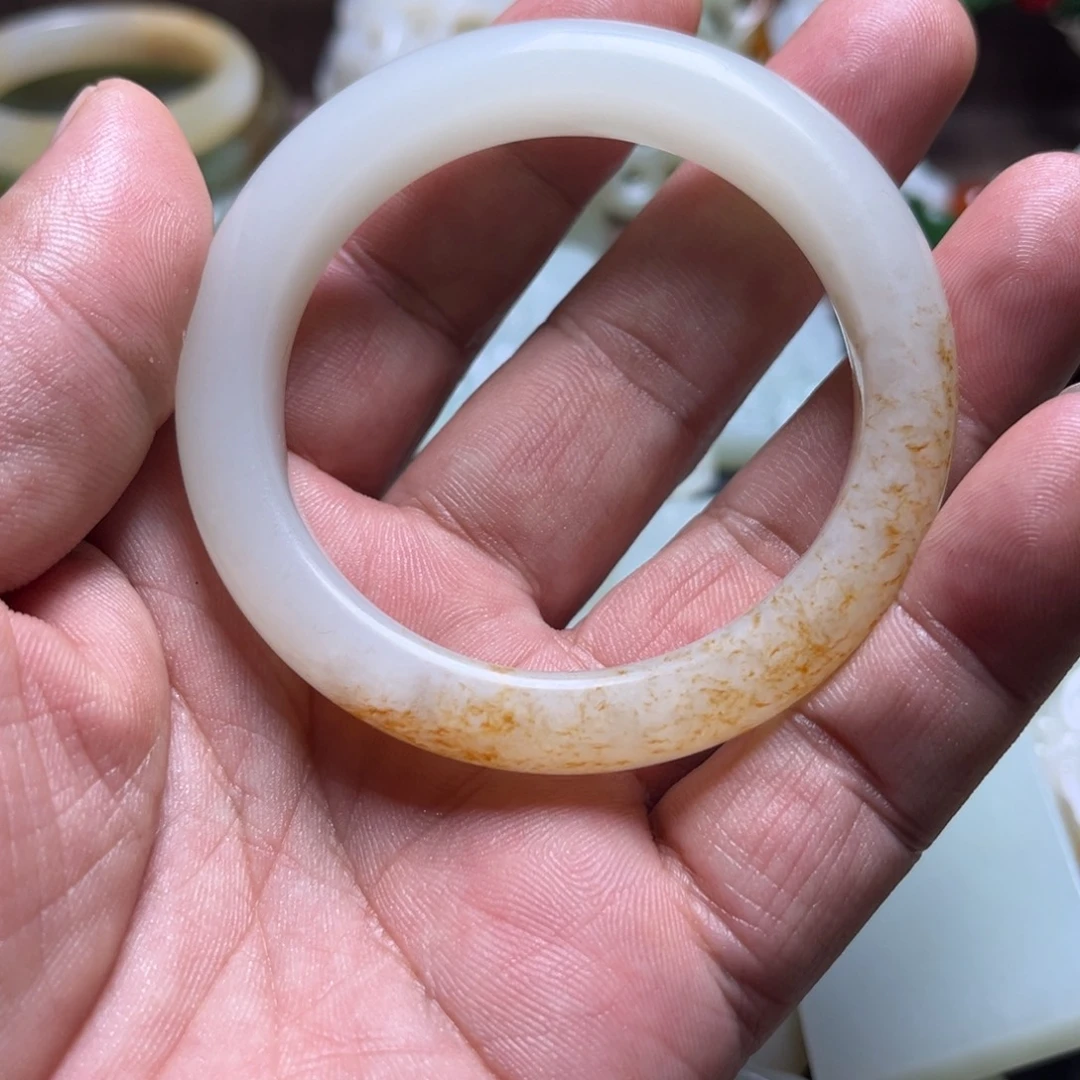 s***s和田玉未镶嵌挂件