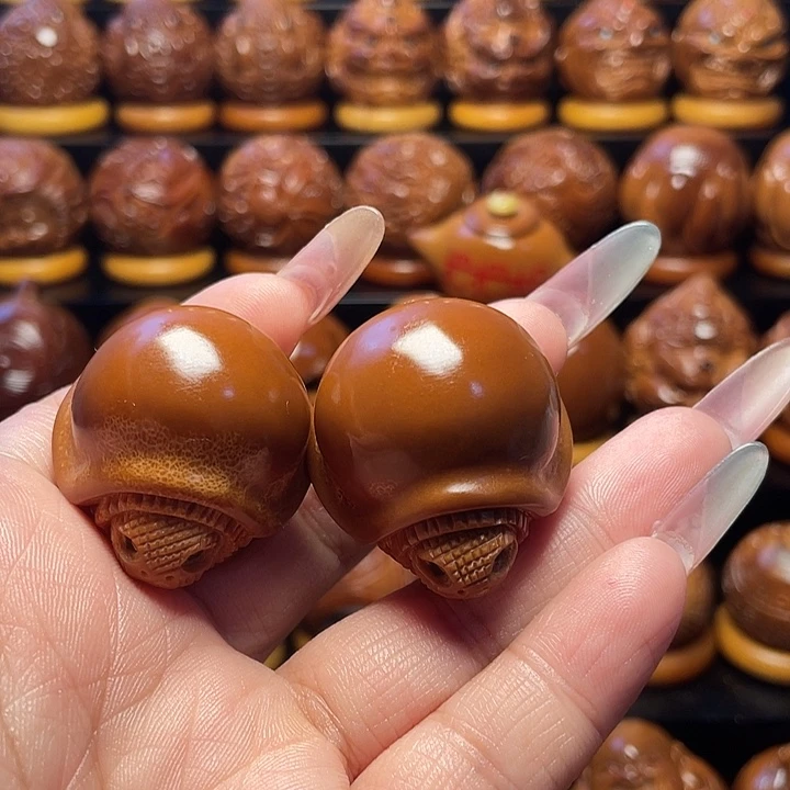 橄榄核把件橄榄雕刻