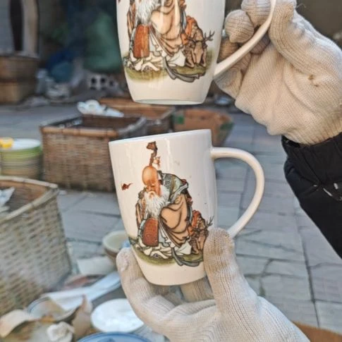 库存微瑕老寿星两个