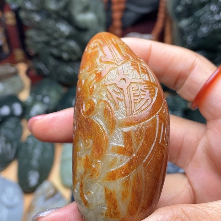 未镶嵌和田玉挂件