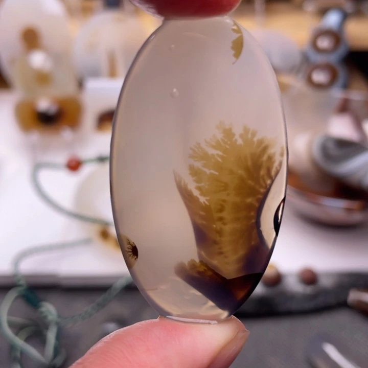 玛瑙/玉髓未镶嵌吊坠(不含链)