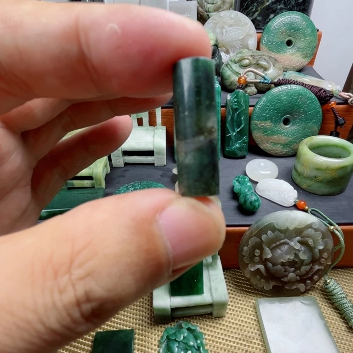 未镶嵌独山玉珠宝半成品