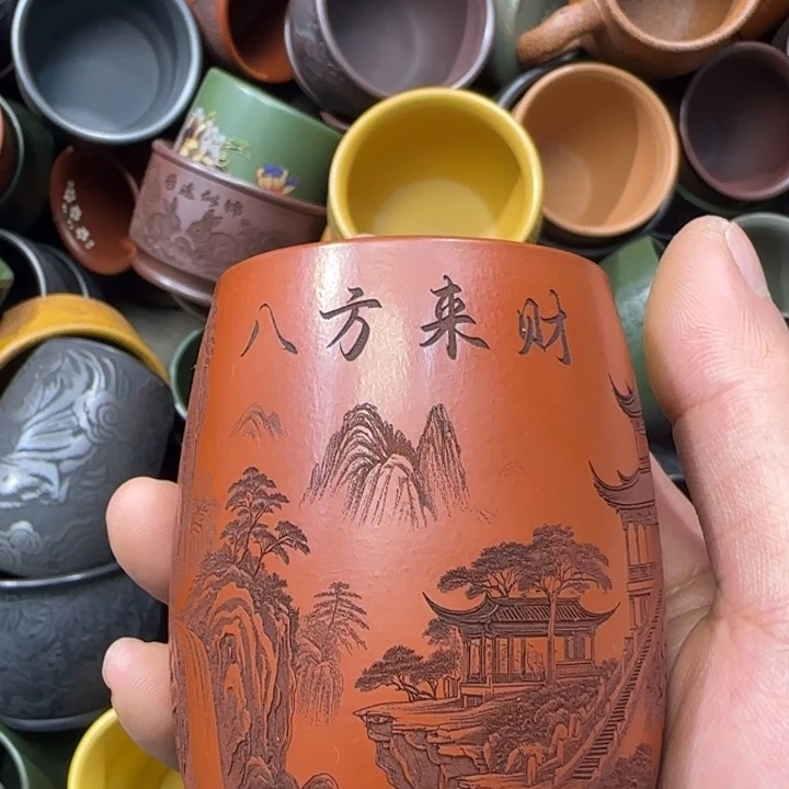 茶杯紫砂全手工制作工艺