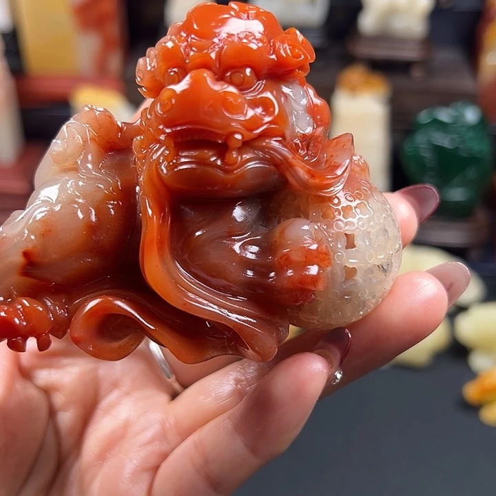 寿山石林*高山水冻石