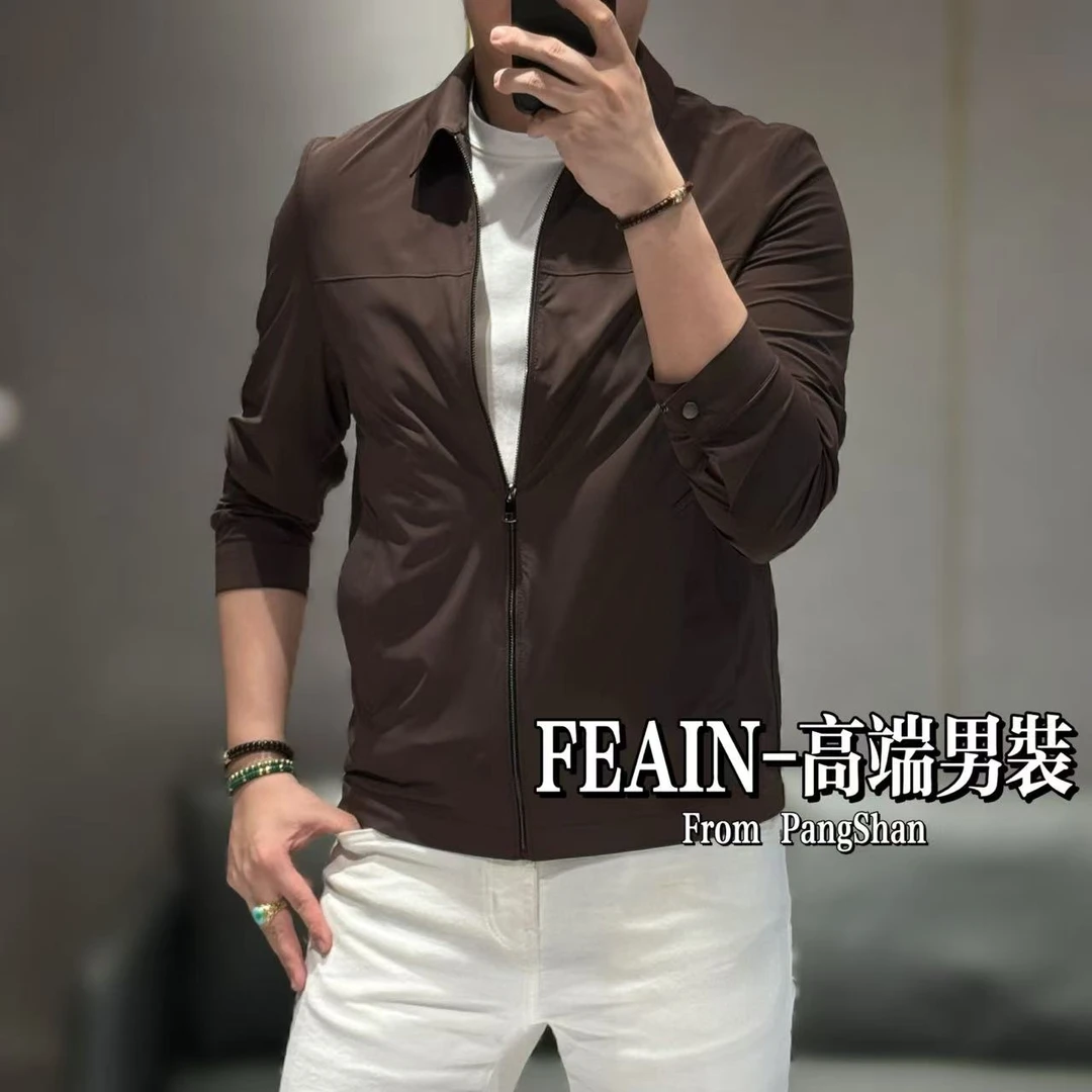 夏季高端定制防晒衣空调衣高弹力超薄莱卡轻薄夹克7899