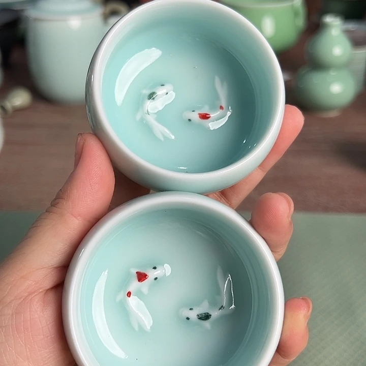 小米茶器龙泉云间青瓷