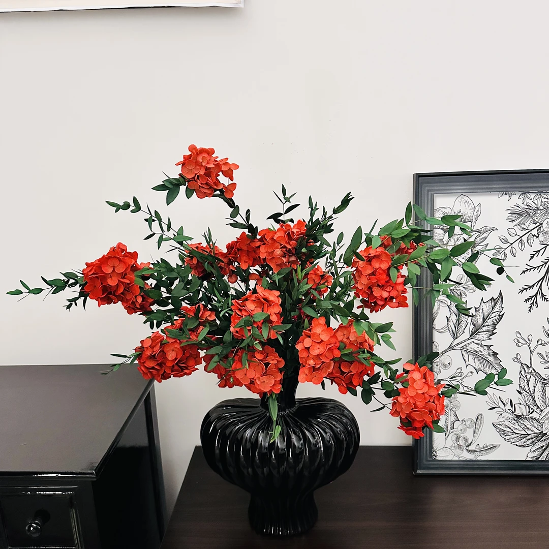 【花好月圆】轻奢桌面卧室装饰花永生花小众花材节日年宵花客厅玄关