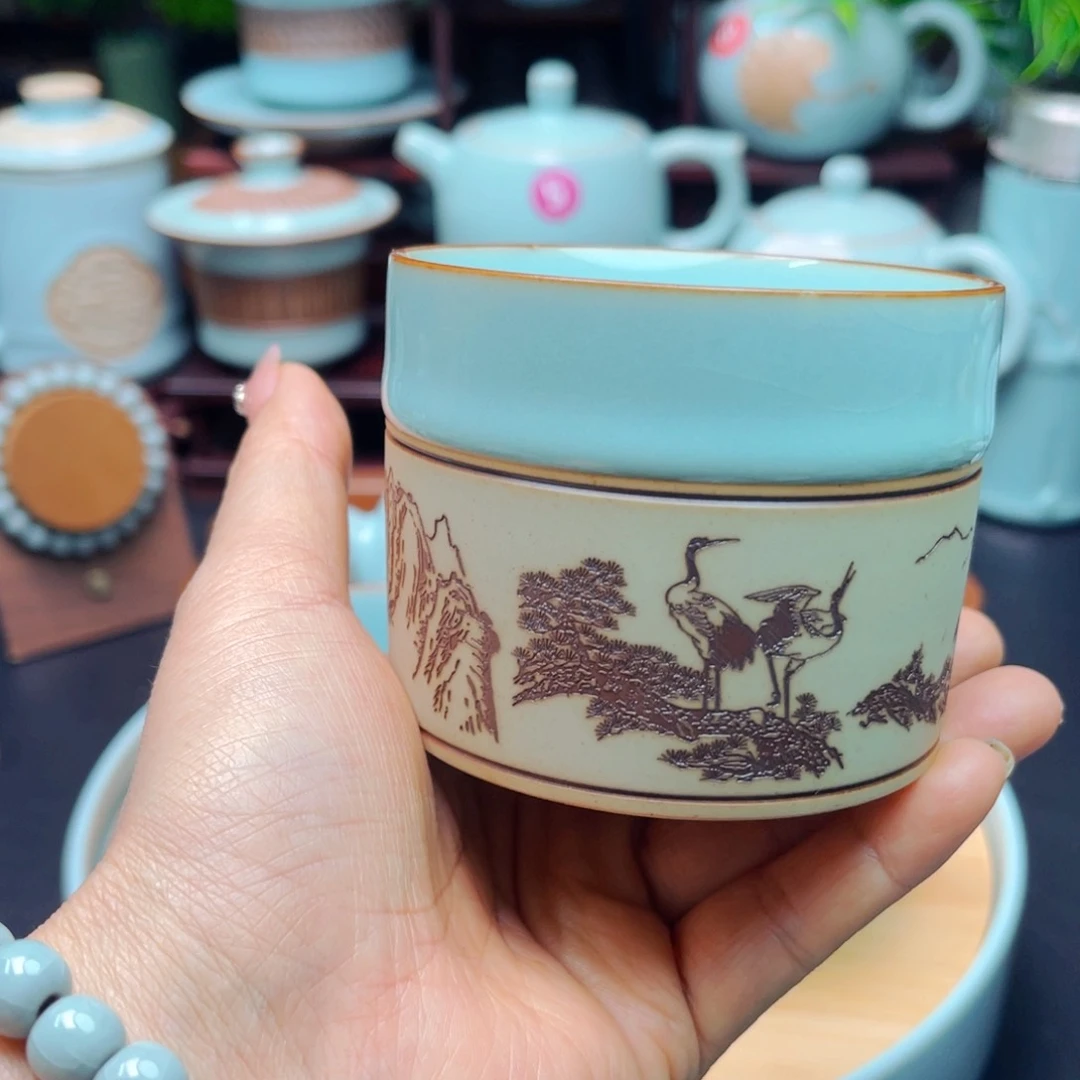 【闪购商品】汝州单壶，壶，正宗，壶，瓷，二级