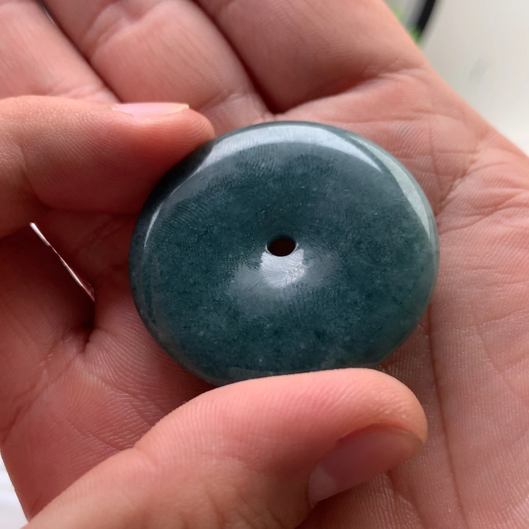 颈饰未镶嵌翡翠扣子