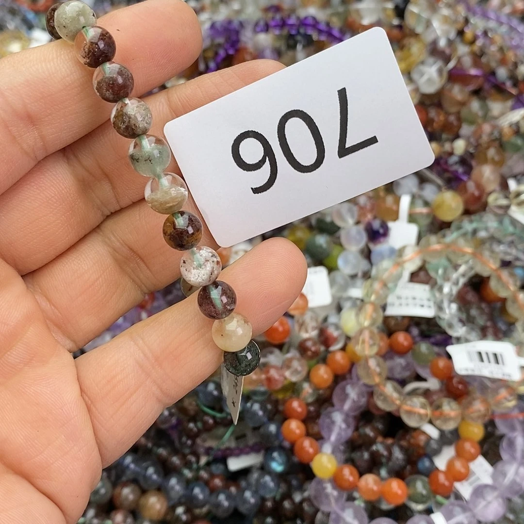 未镶嵌水晶手链手链