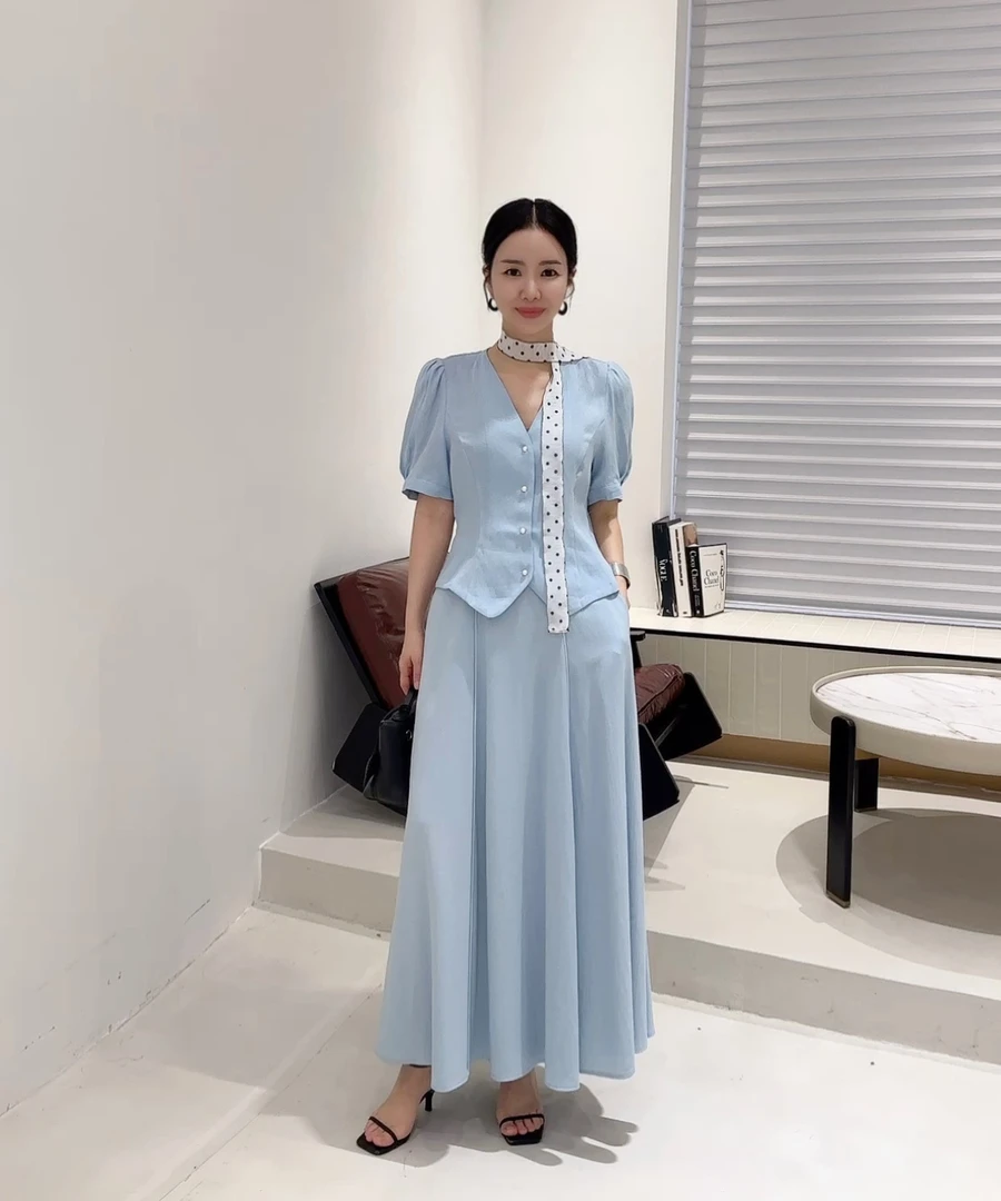 鑫燃KIKI 麻料小众高级感百搭衬衣 17760 HN