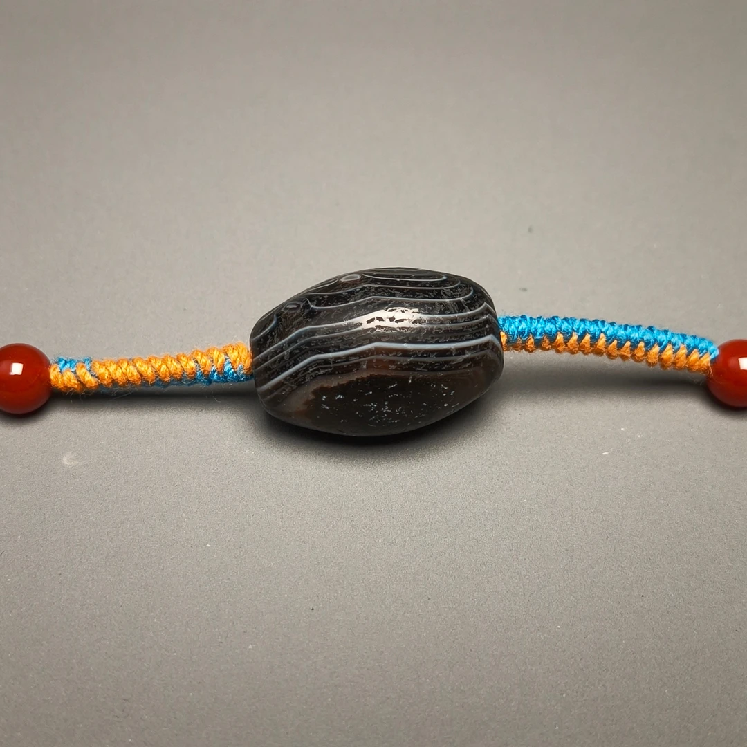 清晚期玛瑙锁骨链/DZ214761/古玩/收藏/德州文物