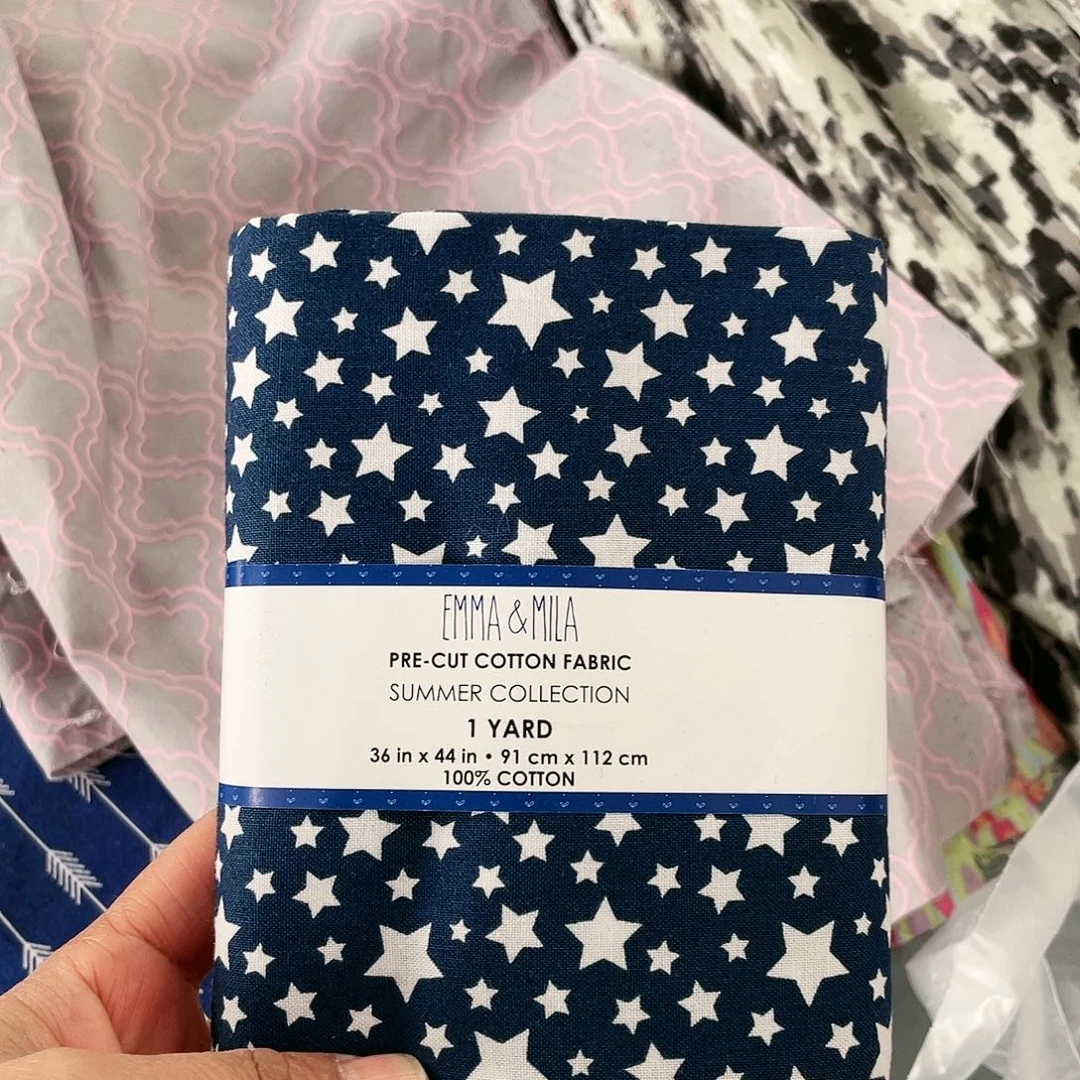 一码纯棉平布1.1米宽果子布艺