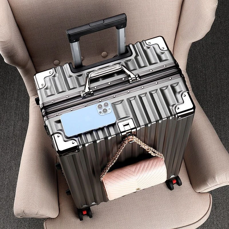 25年新款万向轮锁扣男有硬旅行箱行李箱男学生女士高档韩版密码箱