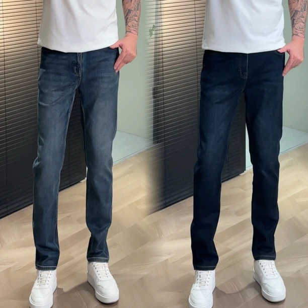 YUYANG奢品｜｜裤子先生_2204 秋季时尚 高质感 蓝色 牛仔裤 推荐！