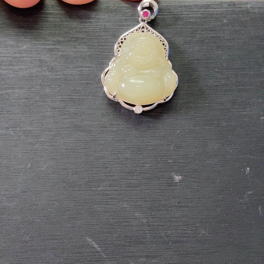 颈饰银S925镶嵌和田玉仓库