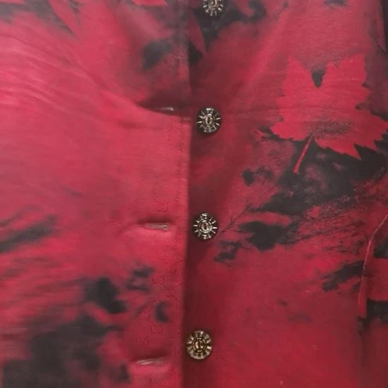 背心IX暗红色棉袄